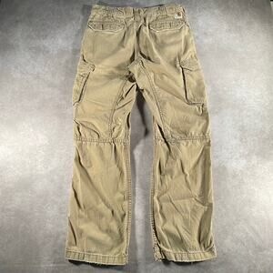 Carhartt Logo Patch Tan Relaxes Fit Cargo Workwear Pants